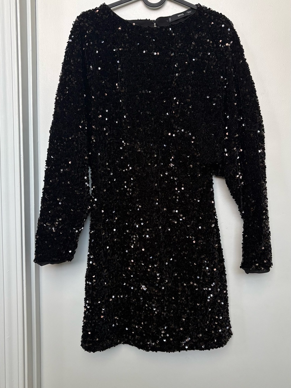 MNG Black Sequin Dress - Women's Shimmer
